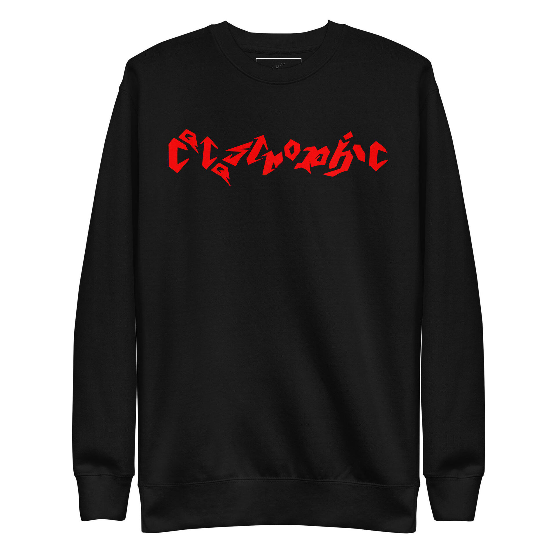 catastrophic crew neck sweatshirt